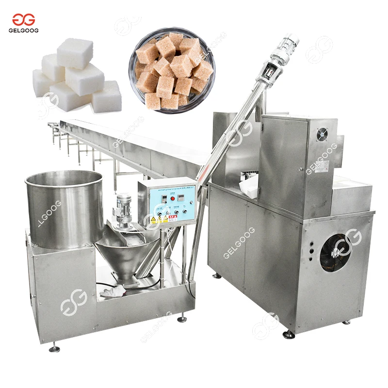 
Factory Supply Directly Small Hard Candy Maker Brown Sugar Cube Production Line Cube Sugar Machine 