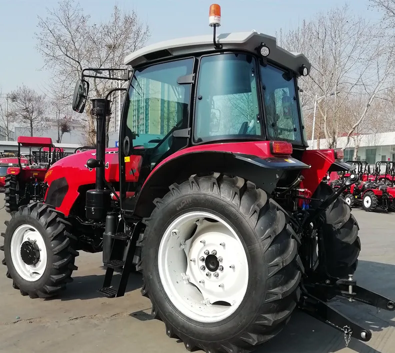  1204 высокое качество и длительный срок службы wd 40 тракторы 90hp 100hp 120hp 4X4 4WD мини трактор сельское хозяйство с фронтальным