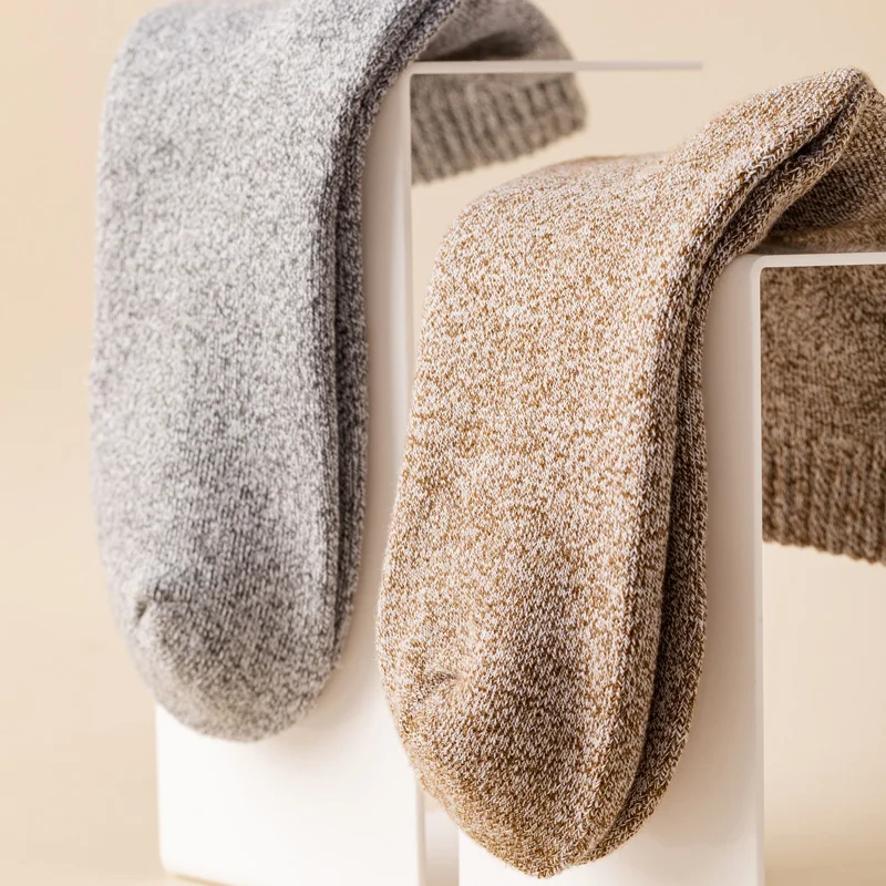 Горячая Распродажа утолщенные зимние теплые носки унисекс полотенце Подушка махровая подошва Пушистые Носки дышащие цветные хлопковые короткие носки