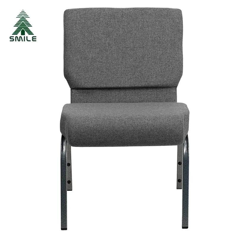 Factory Direct Wholesale Cheap Theater Auditorium Chair Fabric Upholstered Padded Church Chairs