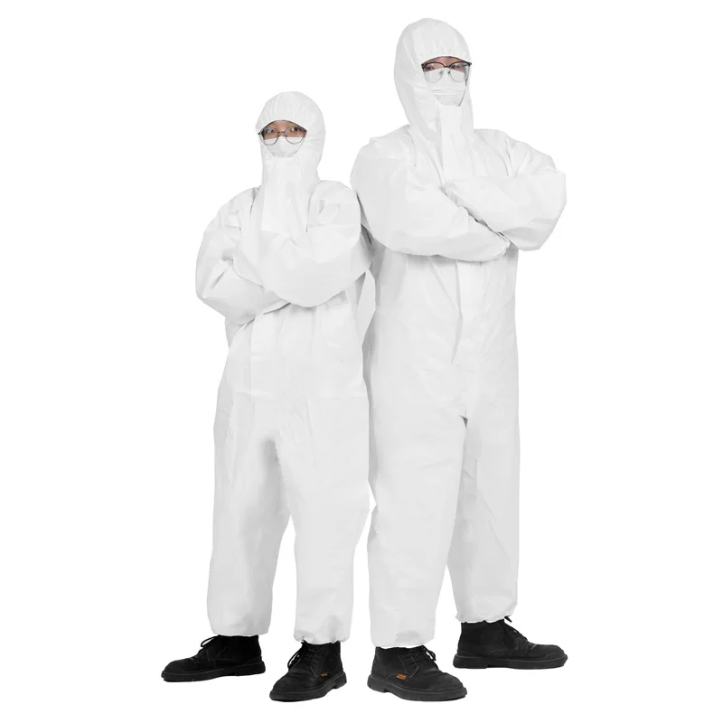 Personal Equipment protection coverall Non woven Working Coveralls Non-Sterile disposable coveralls Without Tape