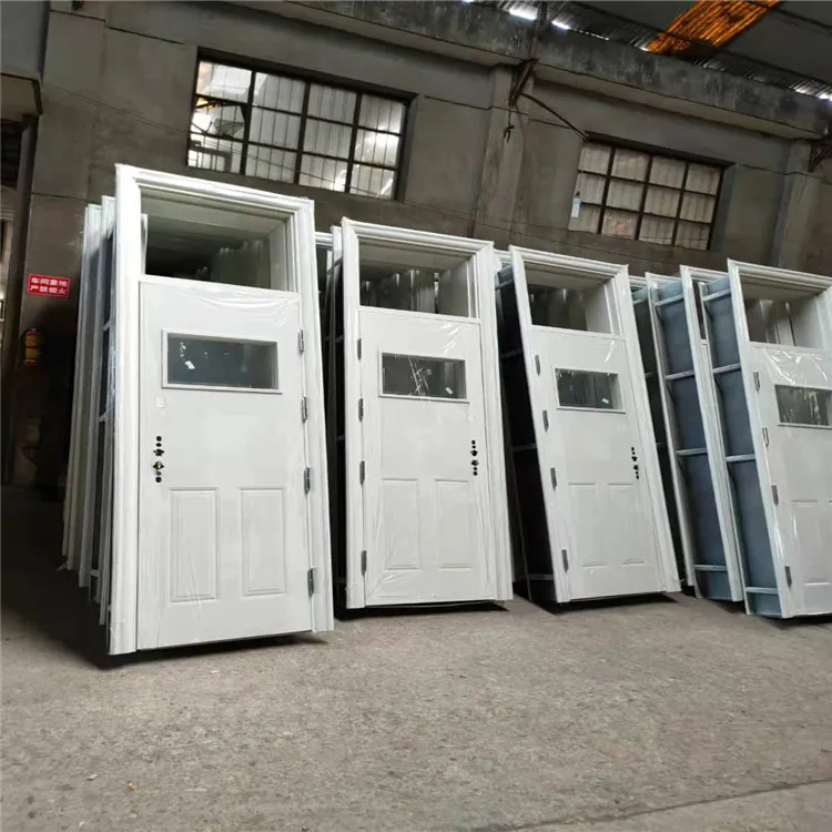 Cheap School Hospital Building Materials Steel Fireproof Sliding Security Door