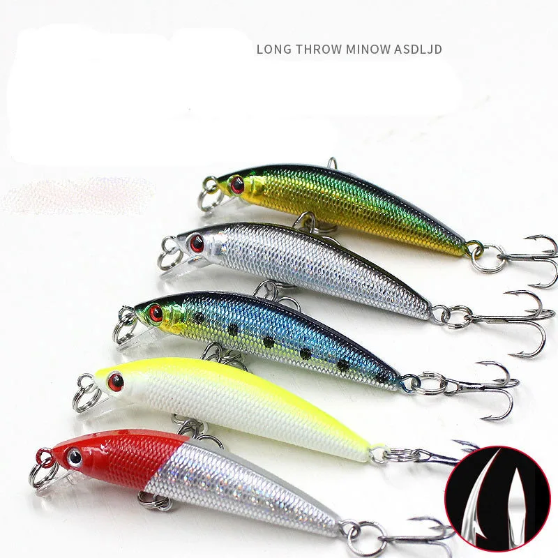 Peche  OEM  ODM Minnow Lures Swimming Bait  6cm 4g Leurre De Peche Top Water Fishing Lure