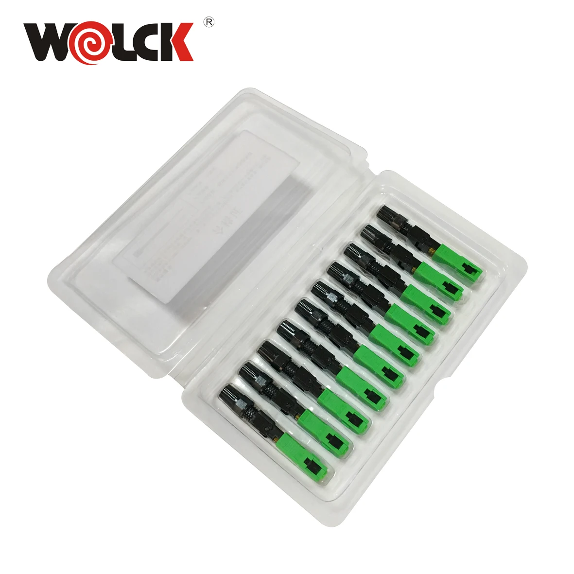 FTTH SC/ APC fast connector fiber optic fast installation connector splice on connector