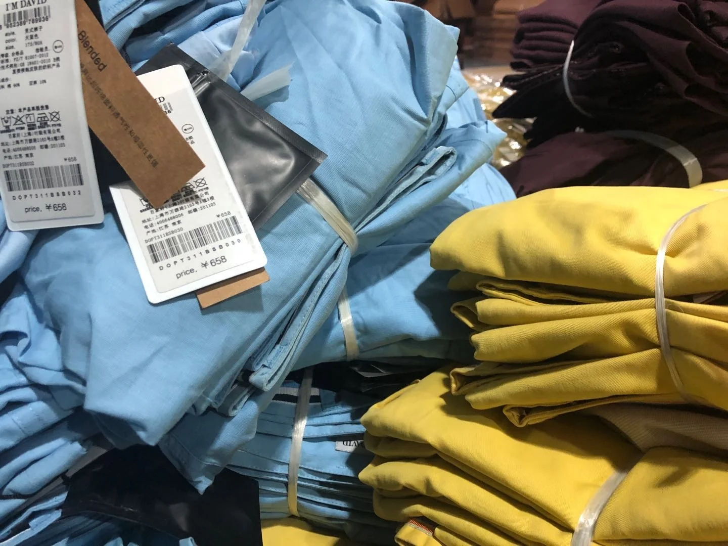 GZY Cheap Wholesale Stocklots Fashion Casual Chino Pants For Men