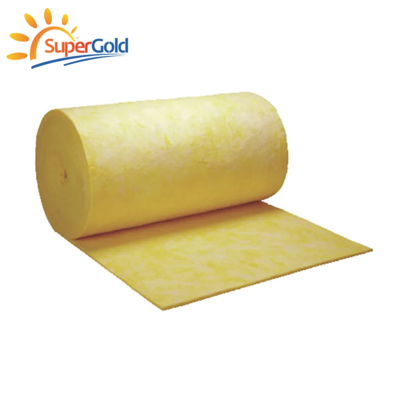 high density glass wool roll insulations materials for building