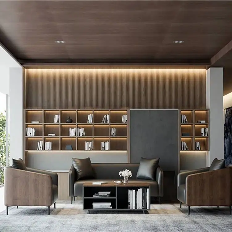 Hotel Furnishings Modern Minimalist Euro Couch Set Available 1-4 Seat With Black Carbon-Coated Metal Sofa Leg