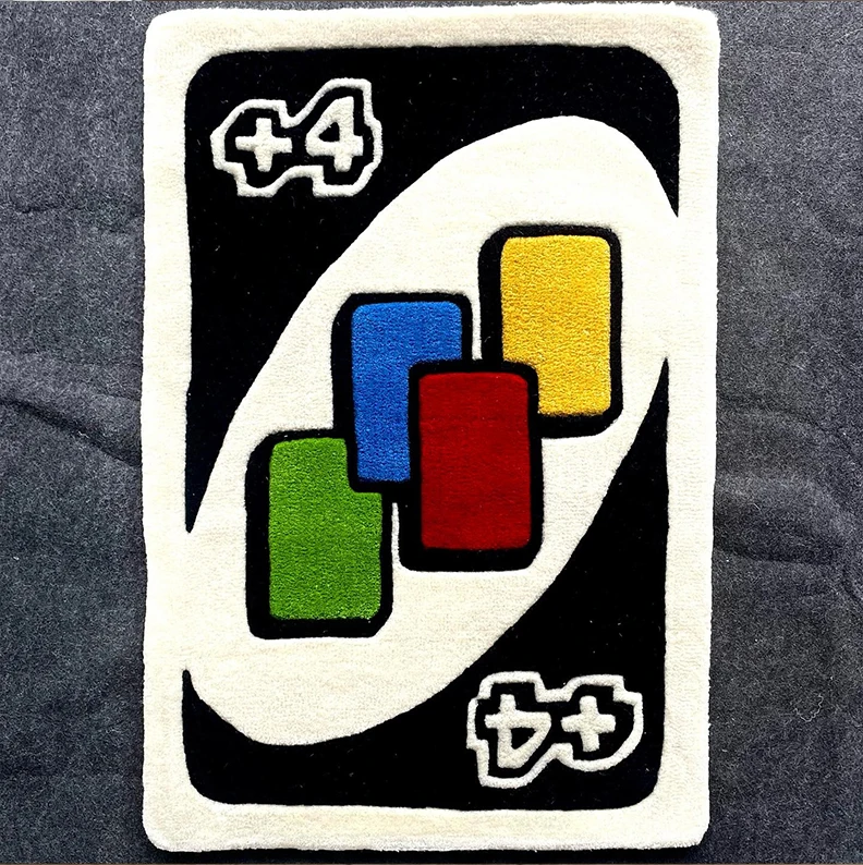 Kids Play Game Name Reverse Card Carpet Online Fluffy Tufted One Piece American Style Living Room Rug Custom Cool Area Rugs