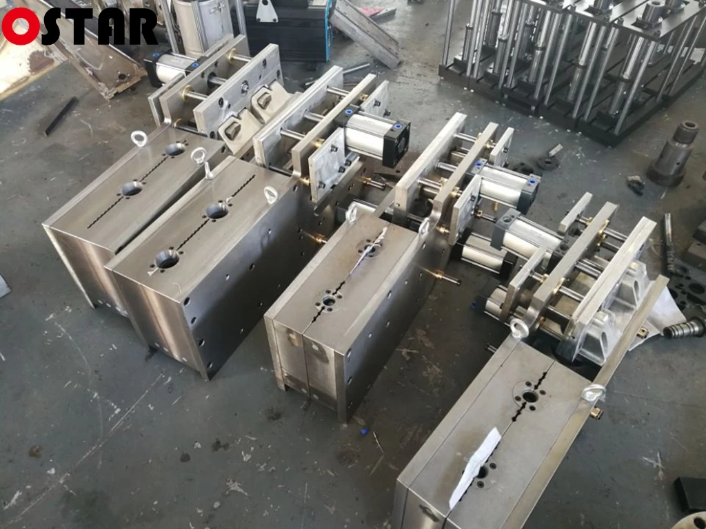 good priceplastic 1liter 4 L 5l visible view strip lubrication engine oil bottle making extrusion blowing blow moulding machine