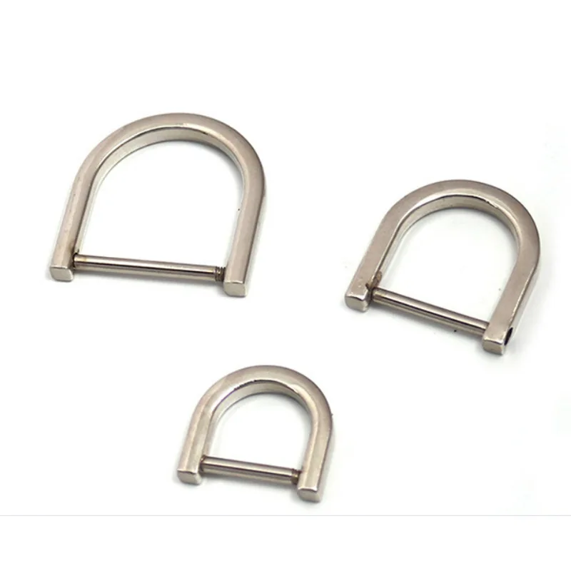 Diy Bag Making Accessories D Rings Connect Buckle Screw For Bag Strap D Ring Buckle D Ring