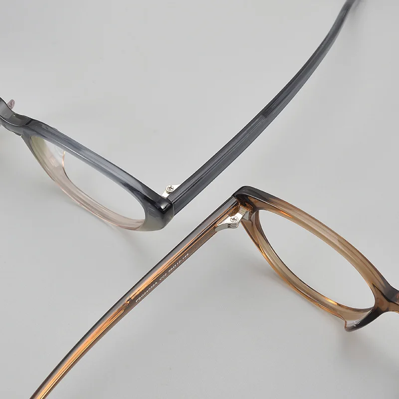 10518 oval High Quality Hot Selling Fashion Retro Round Lens Frame Oval Eye Frame Light Optical Spectacle Frame Products