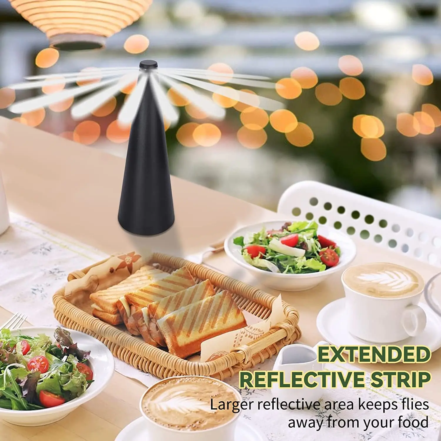 SJZ outdoor indoor multifunctional rechargeable cooling fan leaf fly catcher repellent fruit fly fan kitchen restaurant