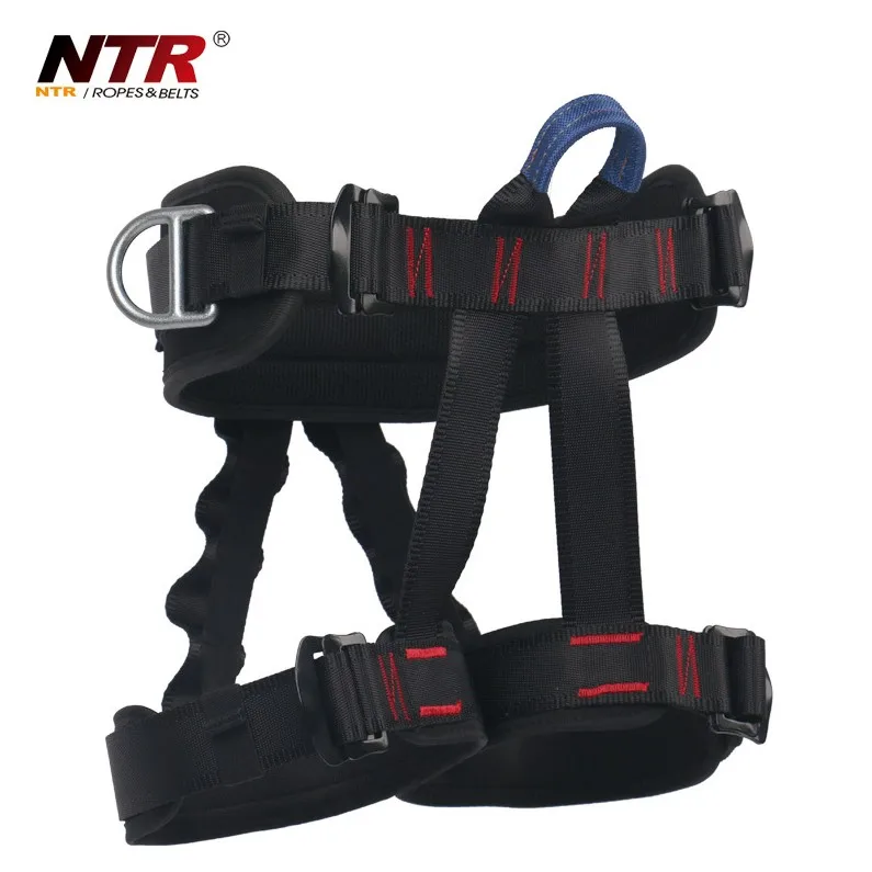 
Half Body Climbing Harness Belt for Fire Rescue High Altitude Caving Rock Climbing Rappelling Equipment 