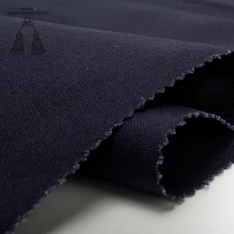 Canvas woven cargo pants cotton heavy duck twill high quality work wear drill cargo pants canvas fabric for garment