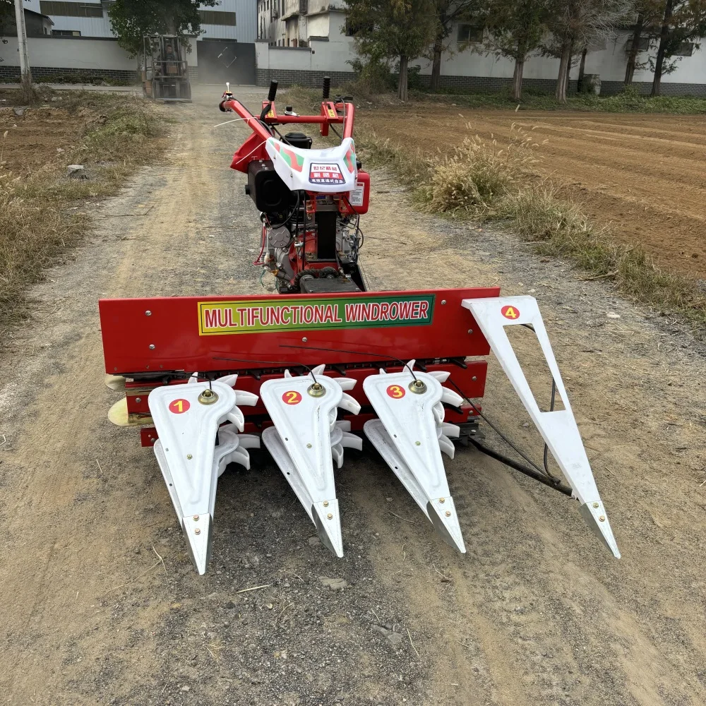 Wholesale Price Crop Harvester Supplier Agricultural Machinery Equipment Small Rice Harvester