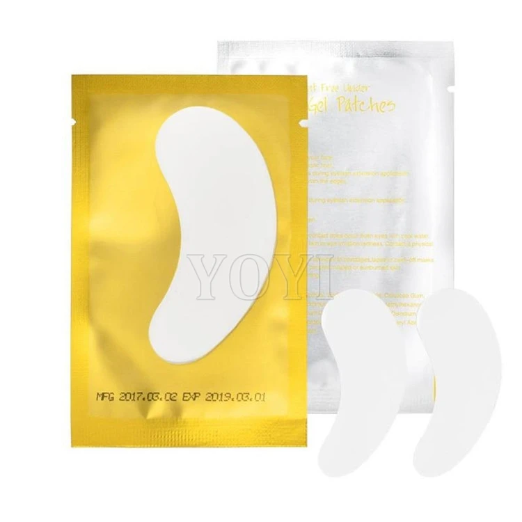 Hot Sale OEM ODM Hydrogel Lint Free Eyelash Gel Pads Eye Patch For Eyelash Extension For Beauty Salon SPA Academy