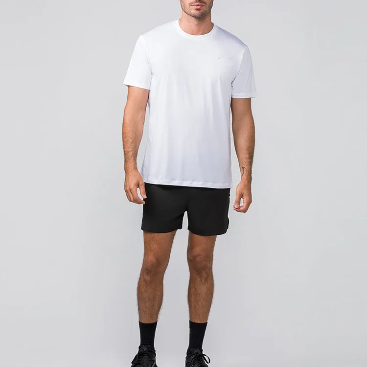 Mens Short Sleeve Sport T Shirt Quick Dry Running T-Shirt Breathable Fitness Shirt Tops Gym Training Outdoor Clothes For Men