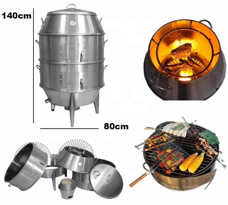 New Multifunctional Charcoal Mandi Bbq Grill Chicken Duck Oven for Home Use for Restaurant