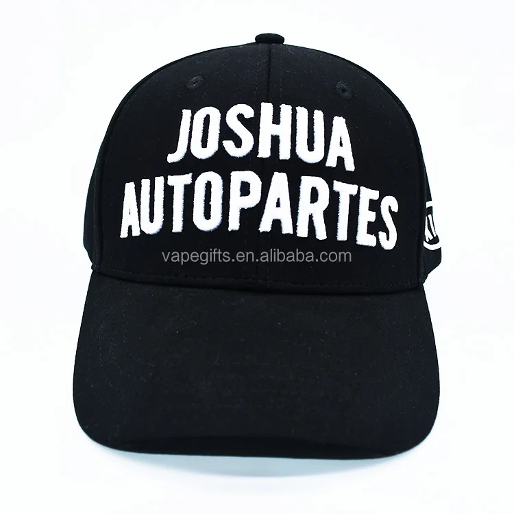 High Material custom embroidered hat Customized Classic Solid Color unmarked baseball sport hat