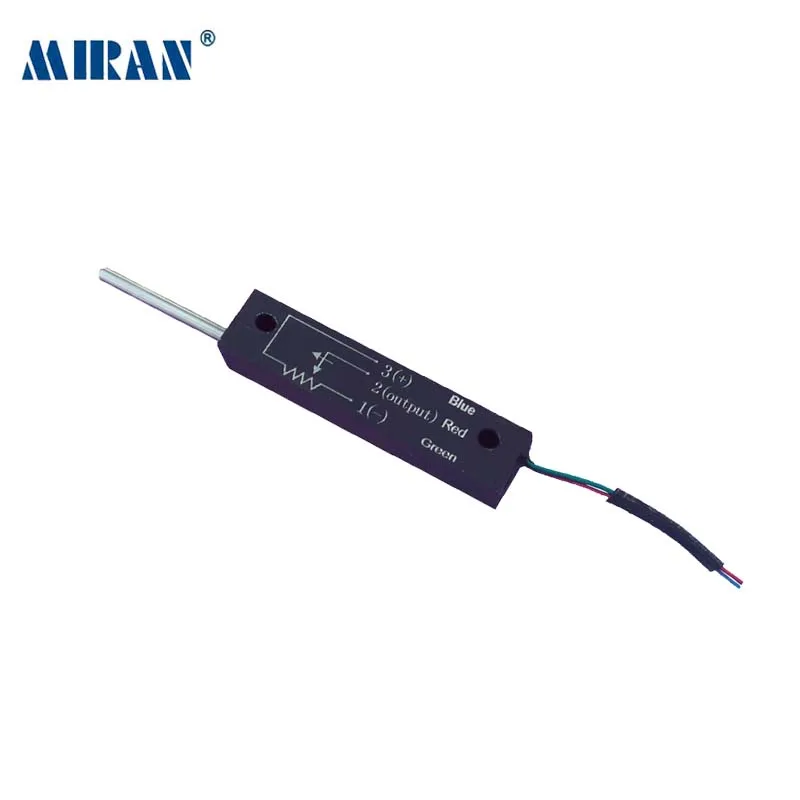 MIRAN KS8-15mm Mini Size Replace S8FLP10A Linear Potentiometer with Spring Self-return Linear Sensor Position Sensor