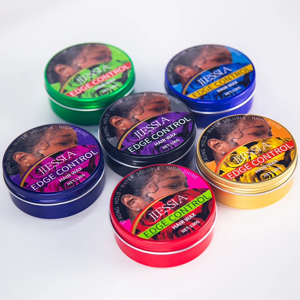 hair styling products wholesale private label custom logo strong hold edge control men hair wax for men
