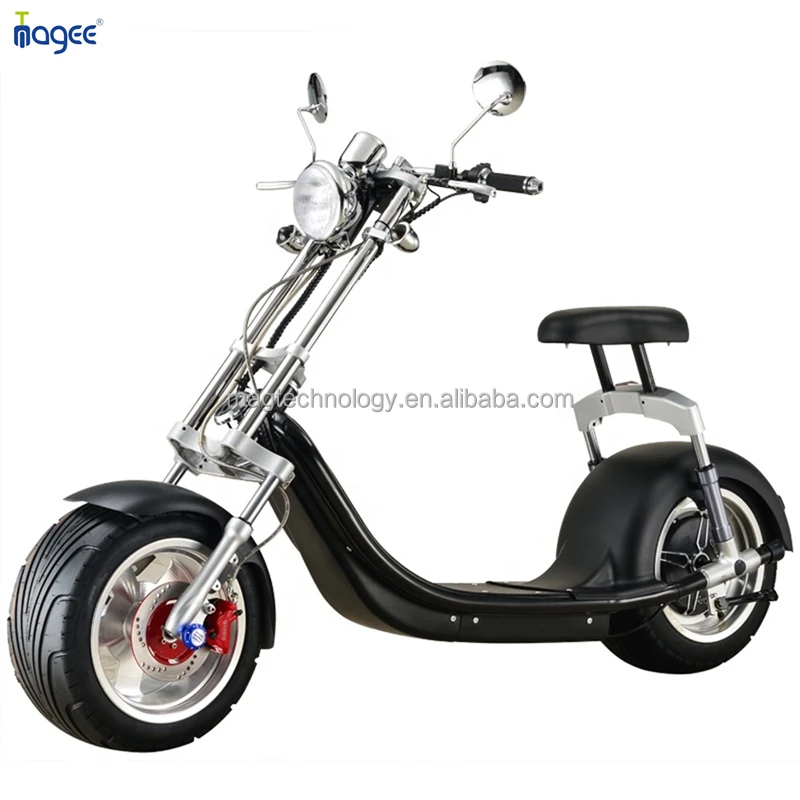 2024 Free shipping-EU warehouse 1500W electric scooter with NFC anti-theft system, seats, 40km long-distance E scooter
