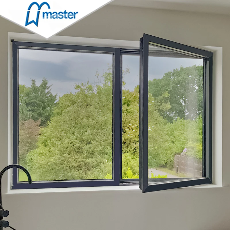 CE Standard Passive House System Windows Aluminum Frame Tilt And Turn Windows With Low Price