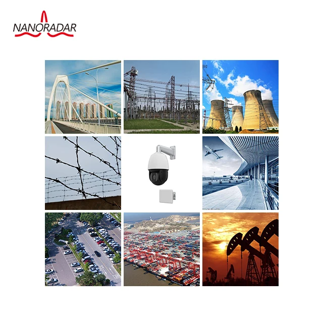 60GHz NSR60W Area/Perimeter Protection Radar for Farm, Plantation, Gas station, Residential and Commercial