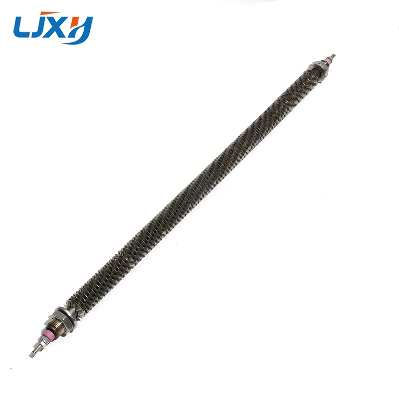 LJXH Finned Customized Type Heating Duct 400W 500W Air Dry Burning Heater 304 Stainless Steel Boiling Tube for Hot Air Generator