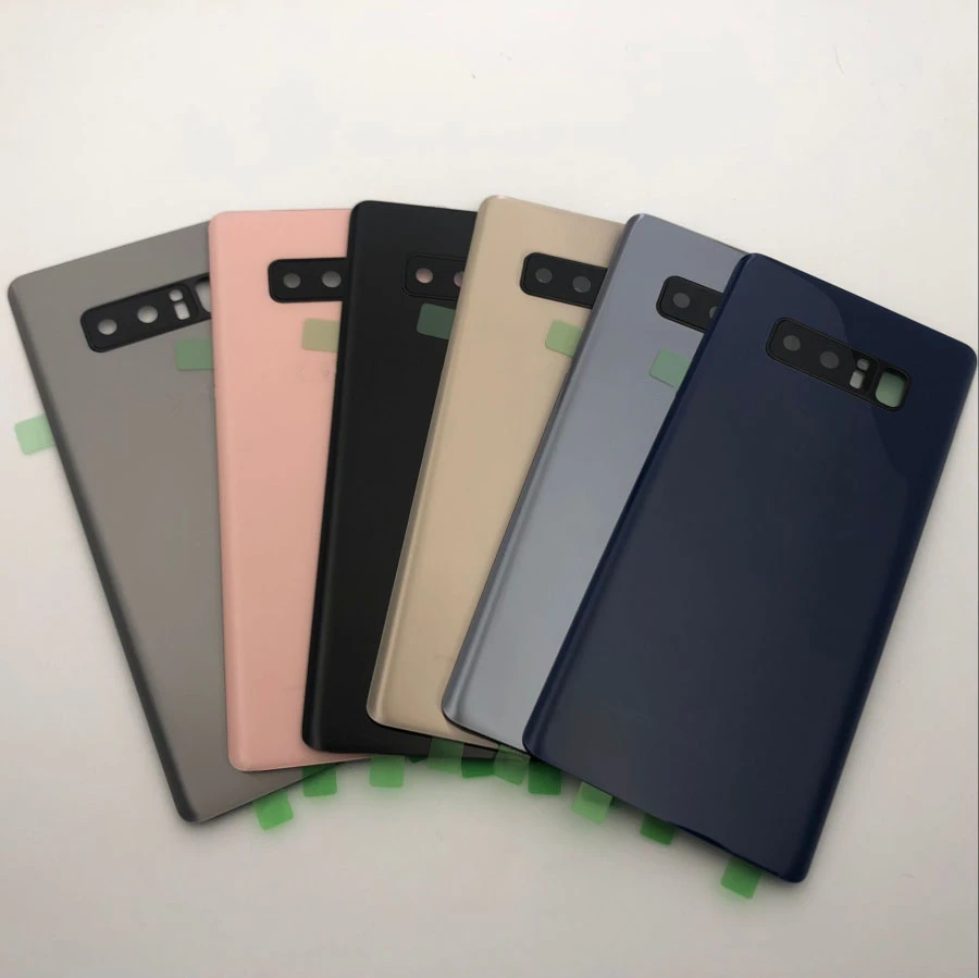 replacement  Back Cover glass For Samsung galaxy Note 8 9 Note8 Note 9 Battery Door Housing repair parts