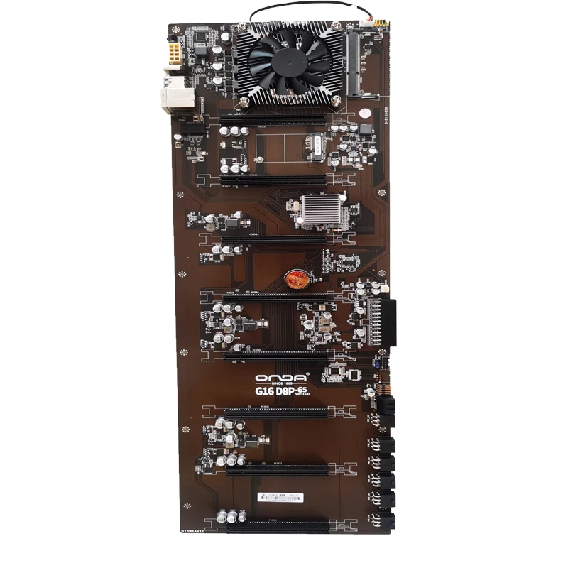 Onda motherboard AK2890 B250 D12P-D3 Chipset  GPU slots 6 8 12 GPU 55mm 65mm 70mm slots spacing cards case mainboard