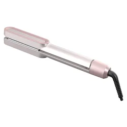 Korean Infrared Professional Rebonding Flat Iron Automatic Rotating 3 in 1 Flat Plates Hair Straightener