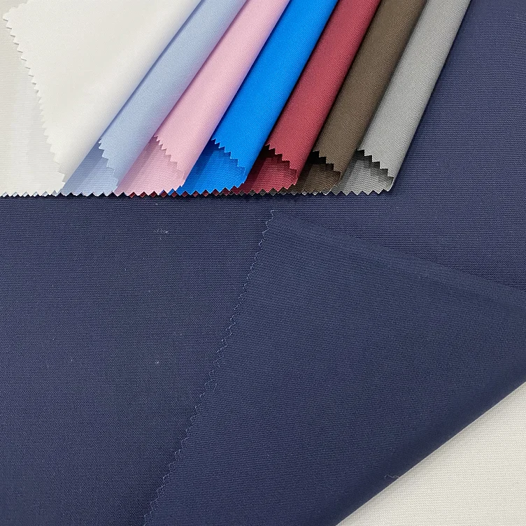 Fashionable Soft Plain 65% Polyester 35% Cotton Poplin Fabric Blend Fabric Polyester Cotton White Nurse Uniform Fabric