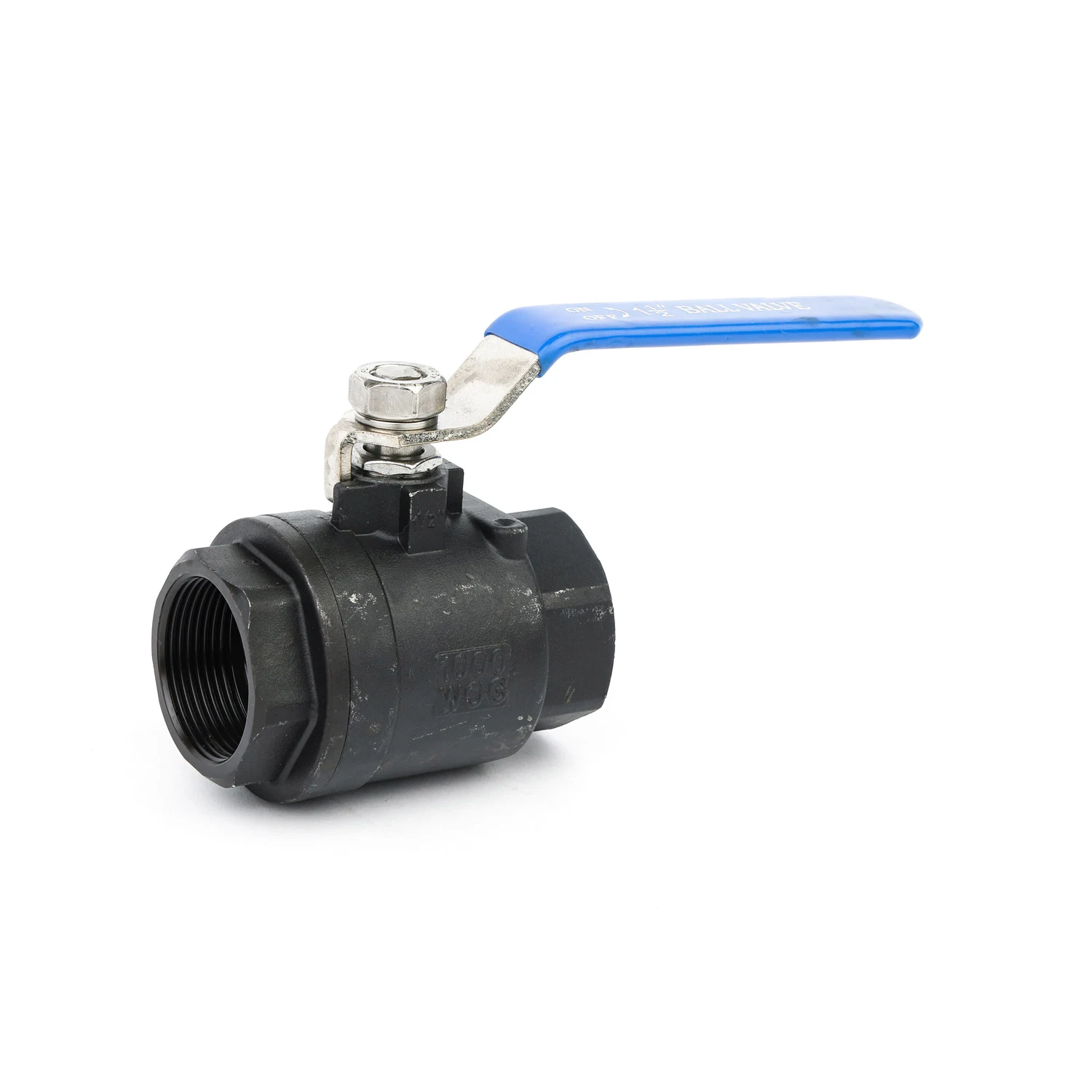 2PC Stainless Steel Threaded Ends 1000PSI BSP Ball valve