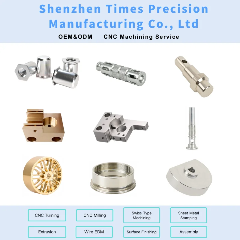 Precision Manufacturing Automotive Metal Parts Wheel Hub Aluminum Stainless Steel CNC Milling Services
