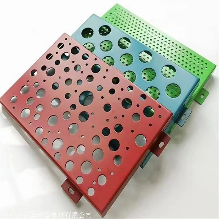 Decorative Exterior Alucobond Aluminum Perforated Wall Cladding Panel 4mm Pvdf ACM Facade Outdoor Wall Aluminum Composite Panel