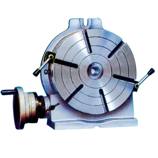 
famous brand Universal T13250B Hor.&Vert.4th axis tilting motorized welding CNC index Rotary Table 250mm 
