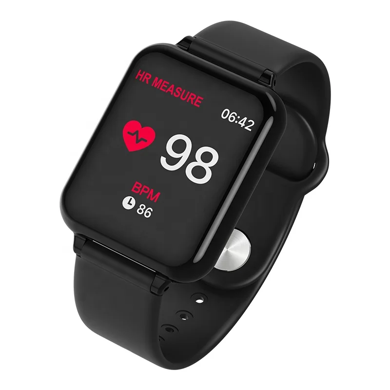 Top seal amazon B57 pedometer smart watch waterproof heart rate monitor cheap activity tracker bracelet for ios huwei phones