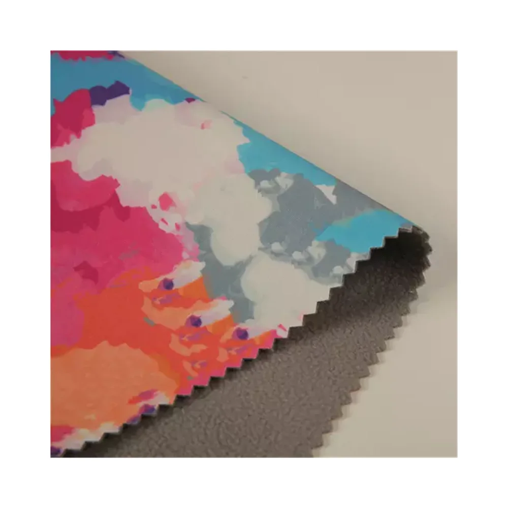 Wholesale Multi colors microfiber Comfort Dyed Printed Pattern Compounding Printing Conditioner Fabric for swimwear