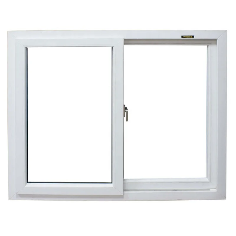 PVC UPVC frame plastic steel sliding windows glass window with double layer insulated glass for home