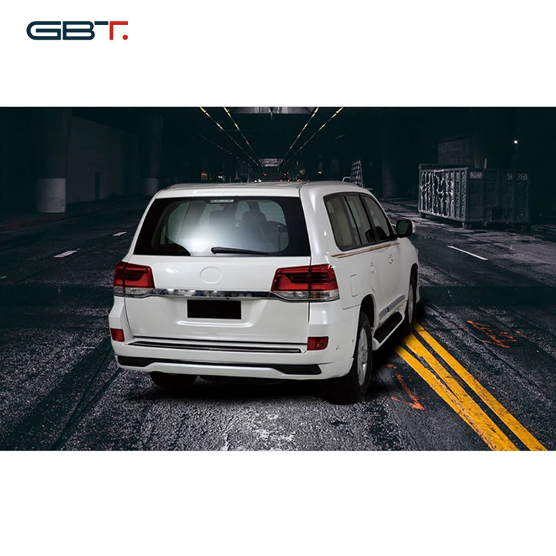 GBT Auto Front Bumper Lips Car Modification Parts Upgrade Bumpers For 2016-ON Land Cruiser 200 Toyota LC200  Auto Accessories