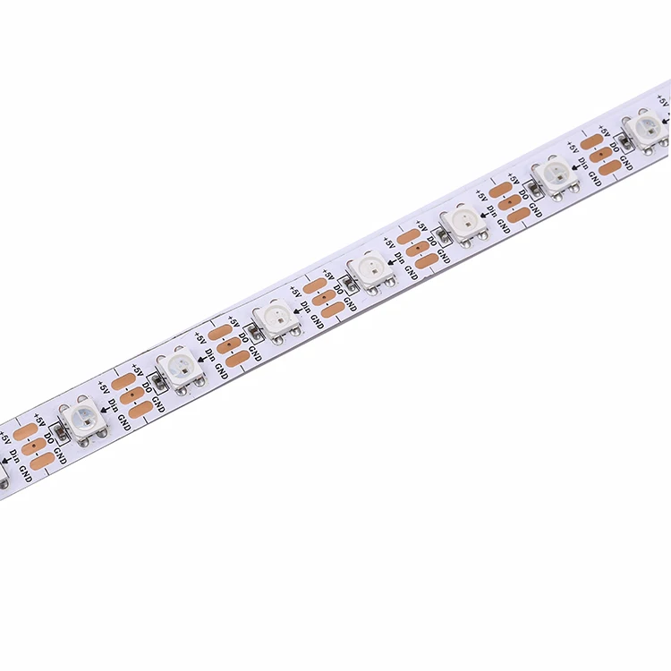 Digital addressable pixel series Individual control addressable full color outside led strip light ws2812b rgb led strip