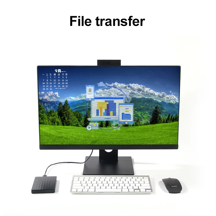 DongCoh все в одном ПК 21 5 23 8 дюймов OEM компьютер i3 i5 i7 моноблок игровой Настольный