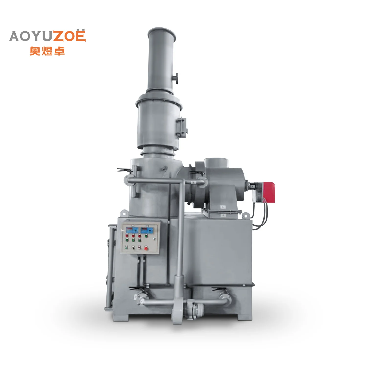 AOYUZOE smokeless environmentally friendly high temperature incinerator for life municipal medical pet animal incineration