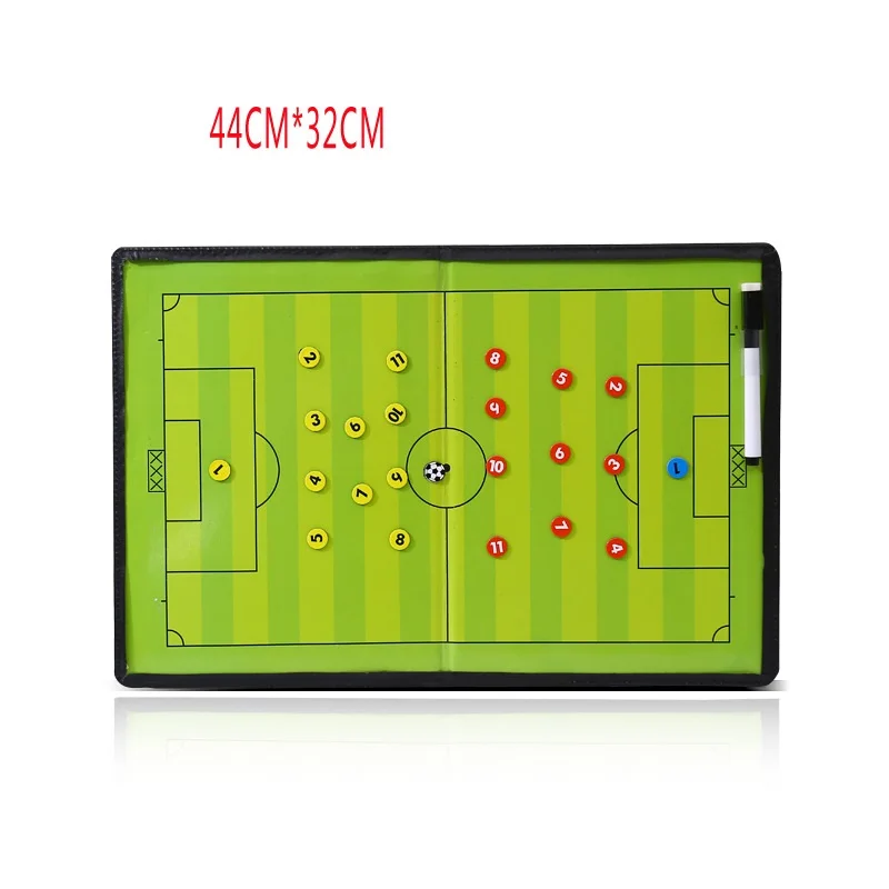 Football tactics board chain magnetic combat board basketball tactics sand table teaching board with chess pieces pen