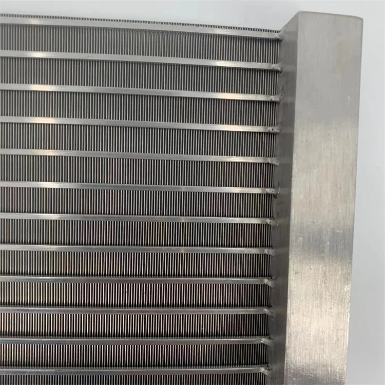 0.2mm Stainless Steel 304 316L Johnson Wedge Wire Flat Panel Screens Manufacturing Plant Beer Brewing Water/Oil Well Drilling