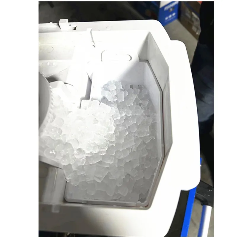 North America countertop portable chewable ice machine Kitchen household ice cube machine hard 25kg