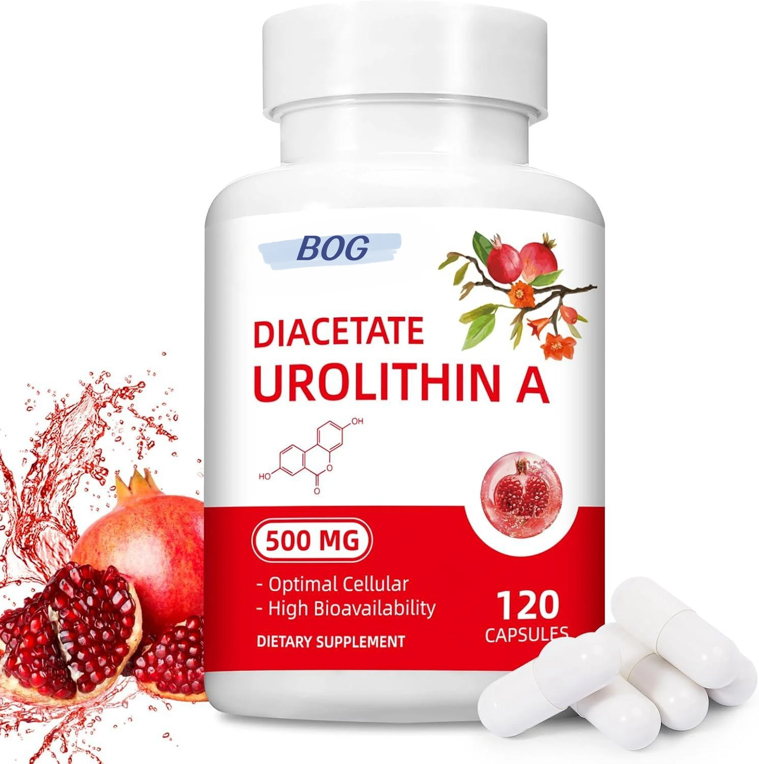 OEM&ODM Urolithin A Softgels Supplement 120 Softgels Powerful Antioxidants Healthy Aging and Mitochondrial Support Cell Repair