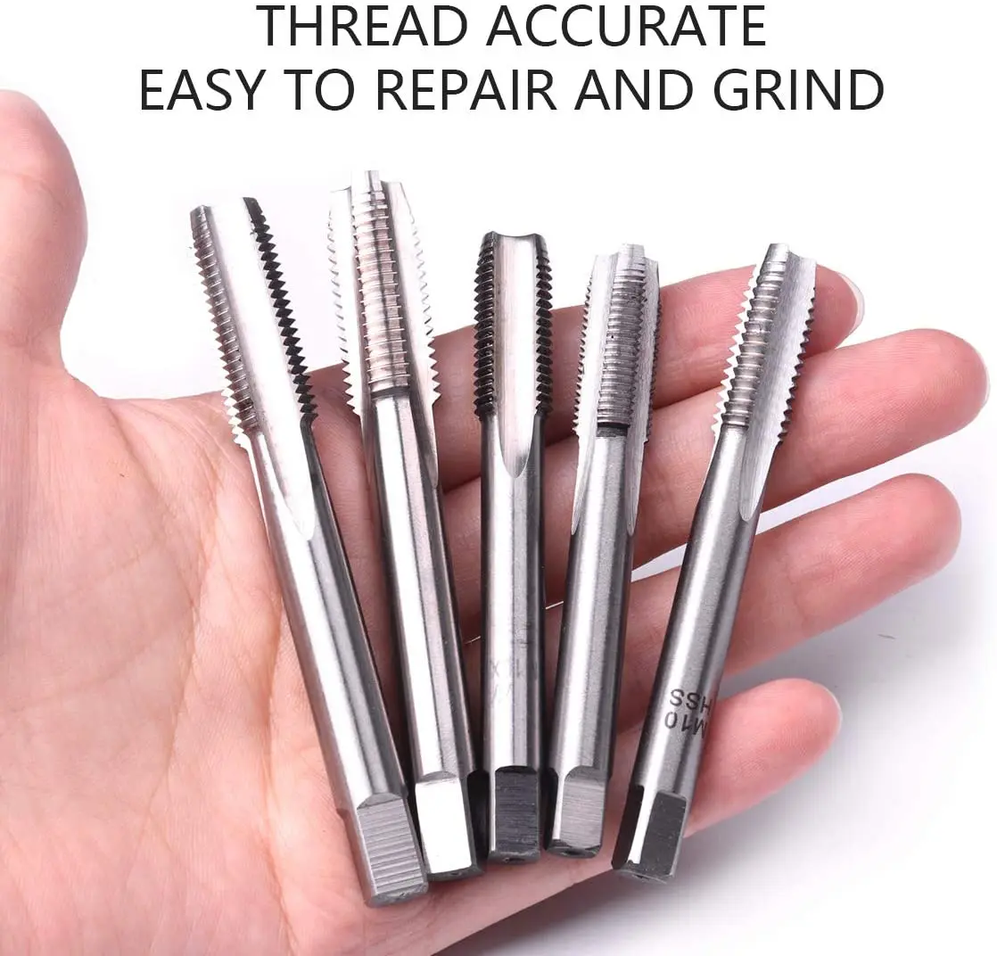 HSS6542 метрических и дюйма кран, используется для обычных машина нарезания или CNC нарезание резьбы, можете нажать стали и нержавеющей стали, M10x1.25