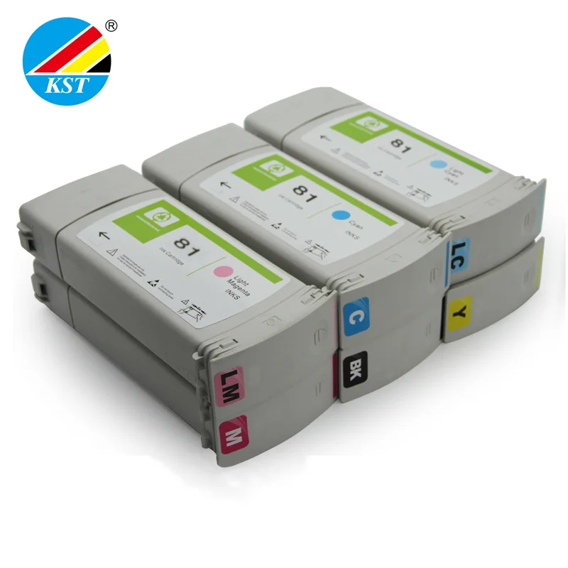 Чернильный картридж HP 81 HP81 для принтера HP5500 HP5000 5500 5000 Реконструированный чернильный